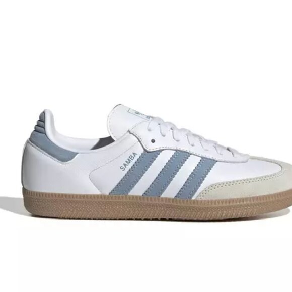 adidas Shoes - Adidas Samba | Light Blue & White